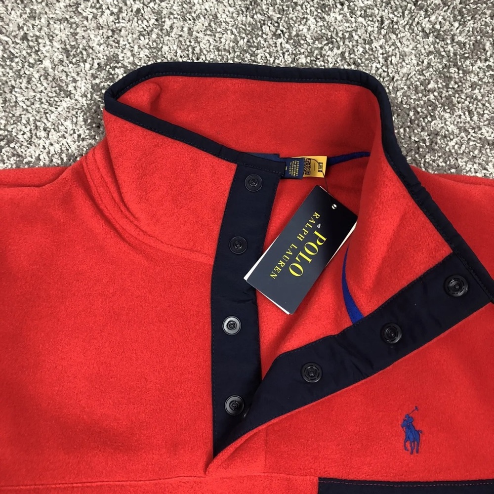 Polo Ralph Lauren Men's Fleece Pullover - Picture 6 of 12